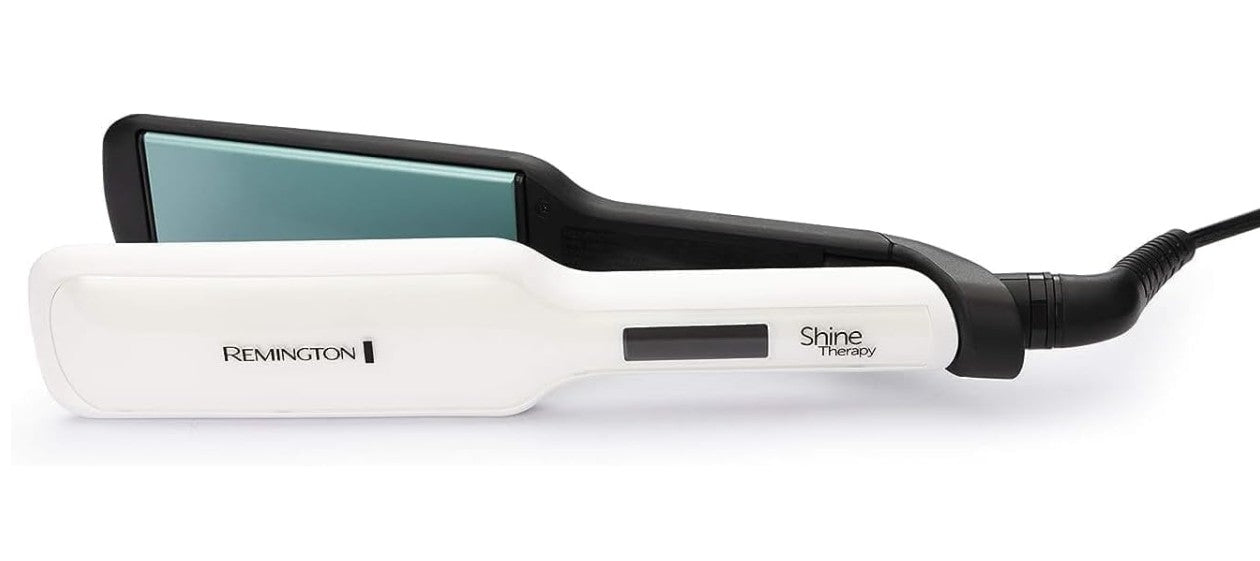 Remington Shine Therapy Wide Plate Hair Straightener S8550