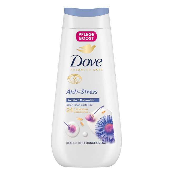 Dove Advanced Care Anti-Stress Shower Cream 225ml
