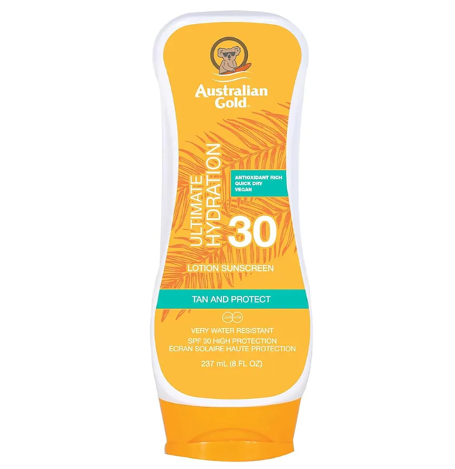 Australian Gold SPF30 Lotion Sunscreen Ultra Hydration 237ml