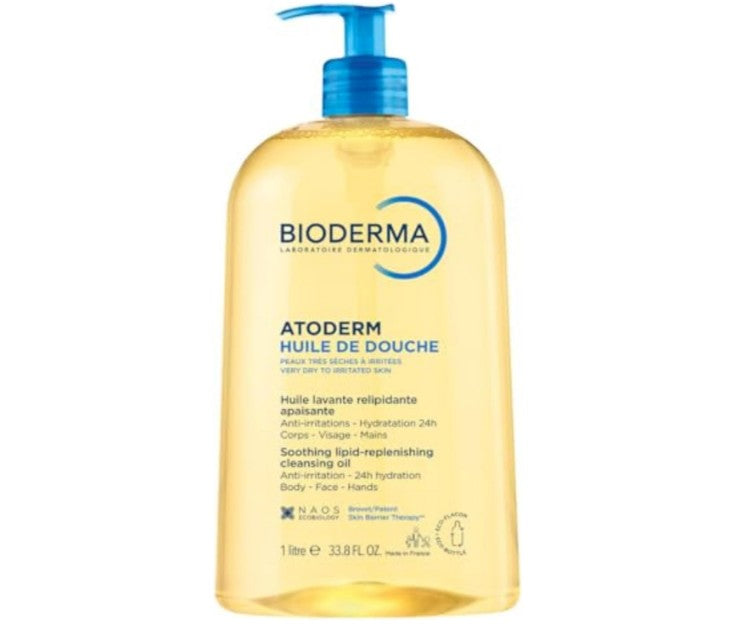 Bioderma Atoderm Gel Douche Ultra-Gentle Daily Cleanser 1L