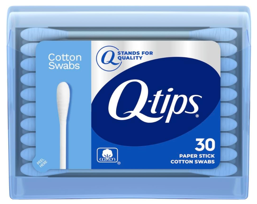Q-tips Swabs Travel Pack 30 Counts