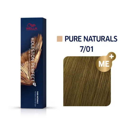Wella Professionals Koleston Perfect Me 07/01 Medium Blonde Natural Ash 60ml
