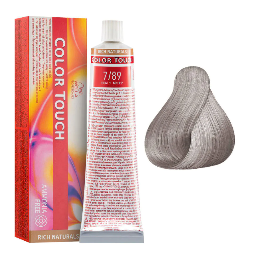 Wella Professionals Color Touch 7/89 Medium Blonde Pearl Cendré 60ml
