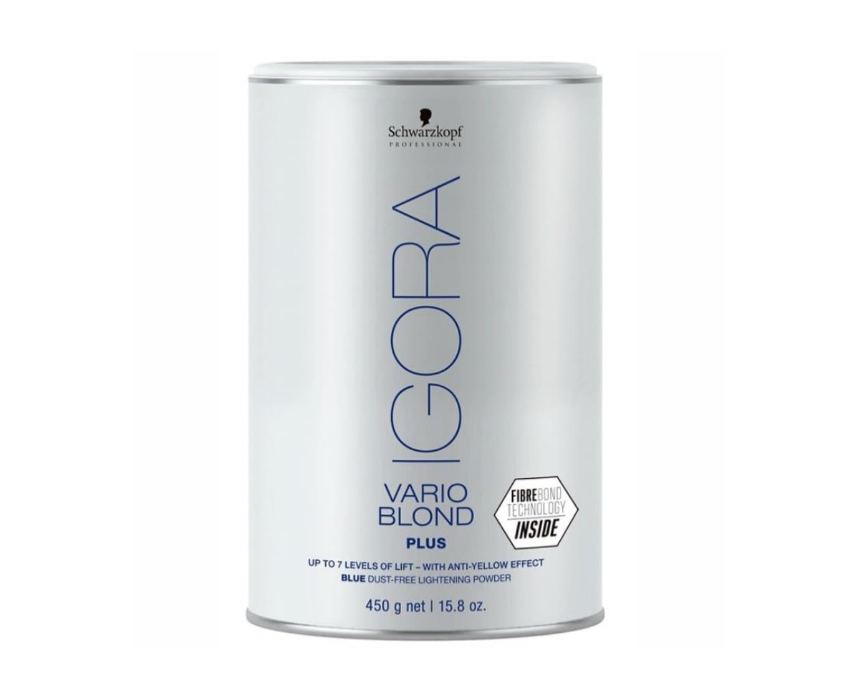 Schwarzkopf Professional Igora Vario Blond Plus Blue Dust-Free Lightening Powder 450g