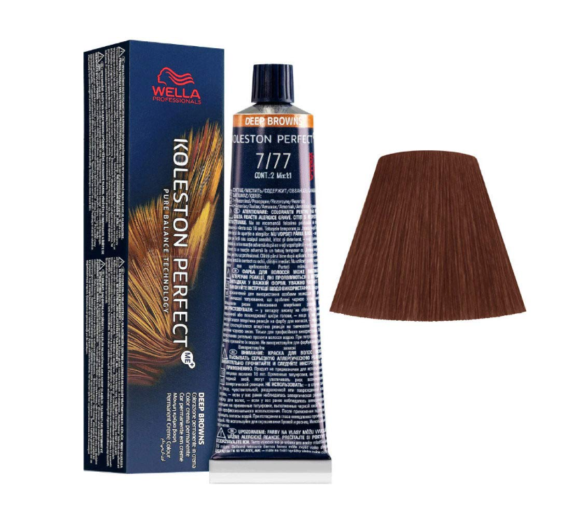 Wella Professionals Koleston Perfect Me+ 7/77 Medium Blonde Brown 60ml