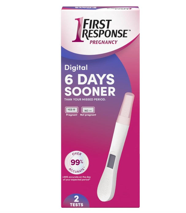 First Response Digital Pregnancy Test 2-Pack