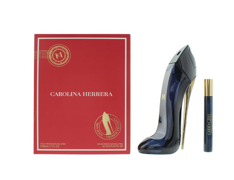 Carolina Herrera Good Girl Eau De Parfum 80ml &amp; Eau De Parfum 10ml Gift Set