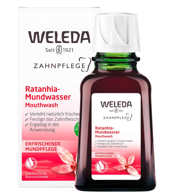 Weleda Organic Ratanhia Mouthwash 50ml