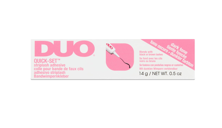 DUO Quick-Set Lash Glue Dark Tone Large Squeeze Tube Striplash Adhesive 14g