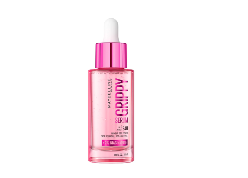 Maybelline New York Grippy Serum Primer with Niacinamide for Moisturised Plumper Skin 30ml