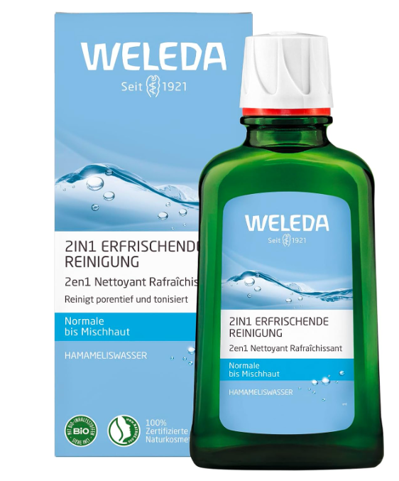 Weleda 2-in-1 Cleanser and Toner 100ml
