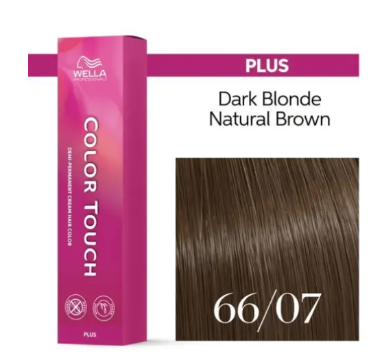 Wella Professionals Color Touch Plus 66/07 Intense Dark Blonde Natural Brown 60ml