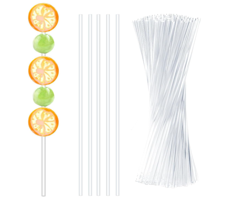 Fogcosy 100 Pcs Cake Lollipop Acrylic Sticks