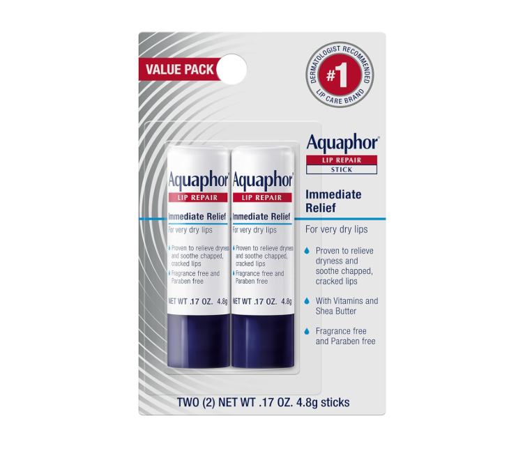 Aquaphor Lip Repair Stick 0.17oz 2 Pack