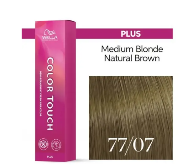 Wella Professionals Color Touch Plus 77/07 Medium Blonde Intense Natural Brown 60ml