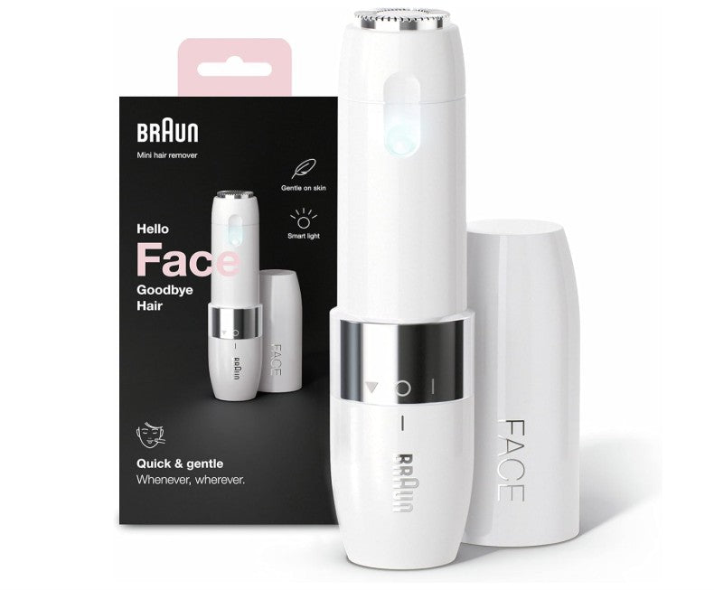 Braun Face Mini Hair Remover Model FS1000 White