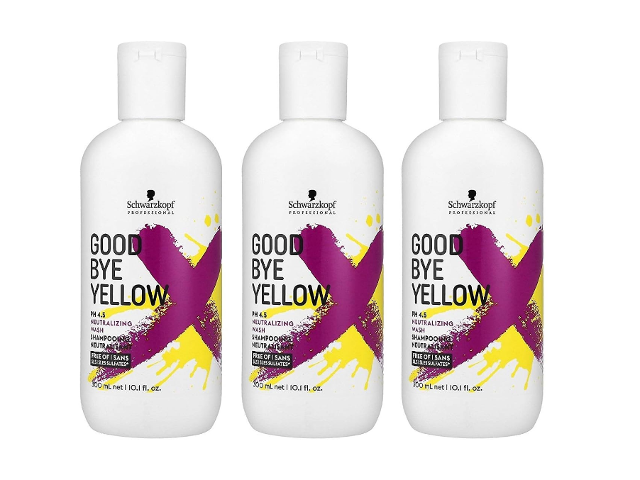 Schwarzkopf Professional Goodbye Yellow Shampoo 3 x 300ml