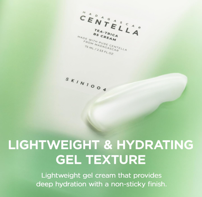SKIN1004 Madagascar Centella Tea-Trica B5 Cream 75ml