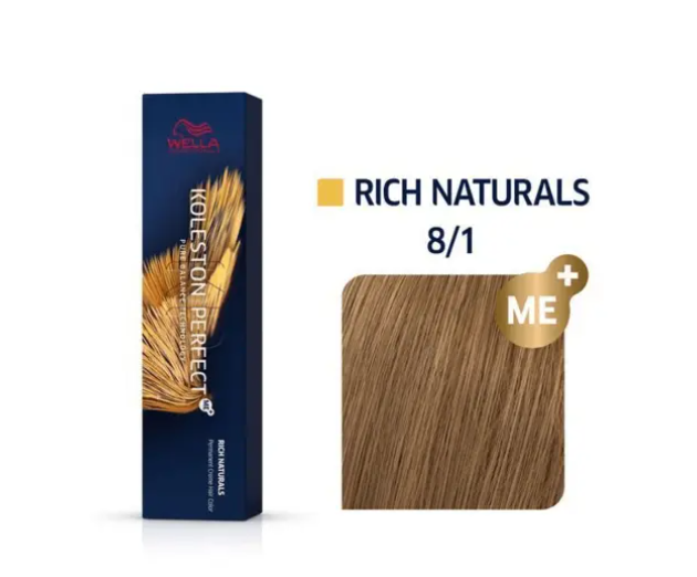 Wella Professionals Koleston Perfect Me 8/1 Light Ash Blonde 60ml