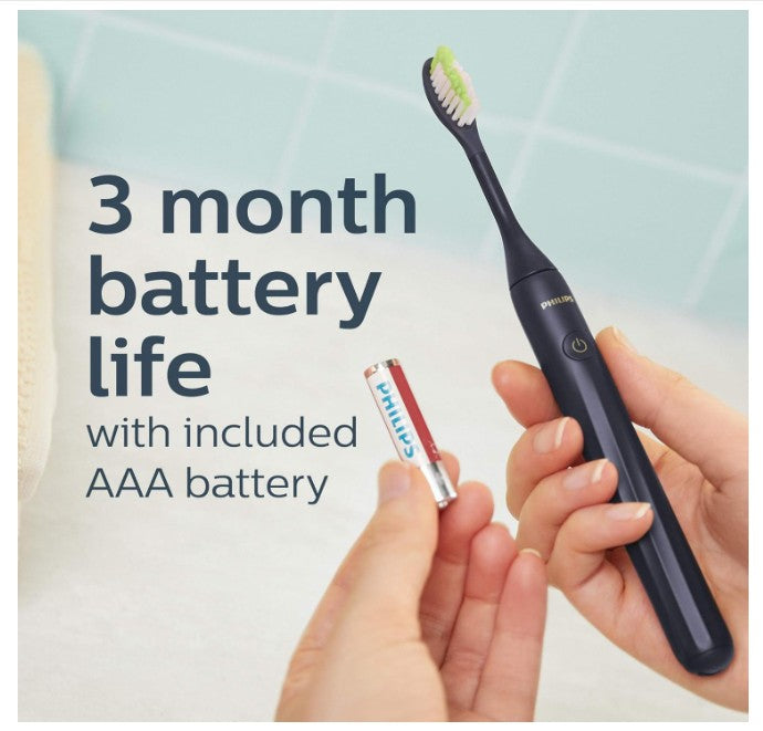 Philips One by Sonicare Battery Toothbrush Midnight Blue HY1100/04