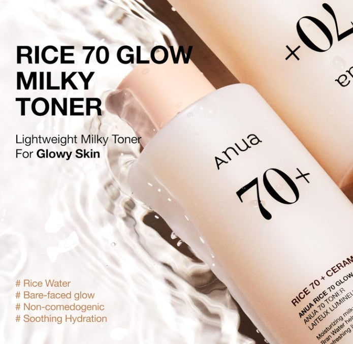 Anua Rice 70 Glow Milky Toner 250ml