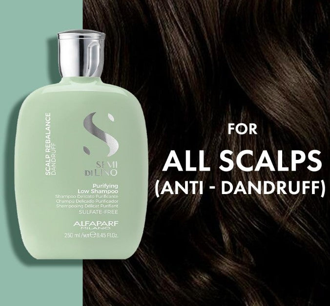 Alfaparf Milano Semi Di Lino Scalp Rebalance Purifying Low Shampoo 250ml