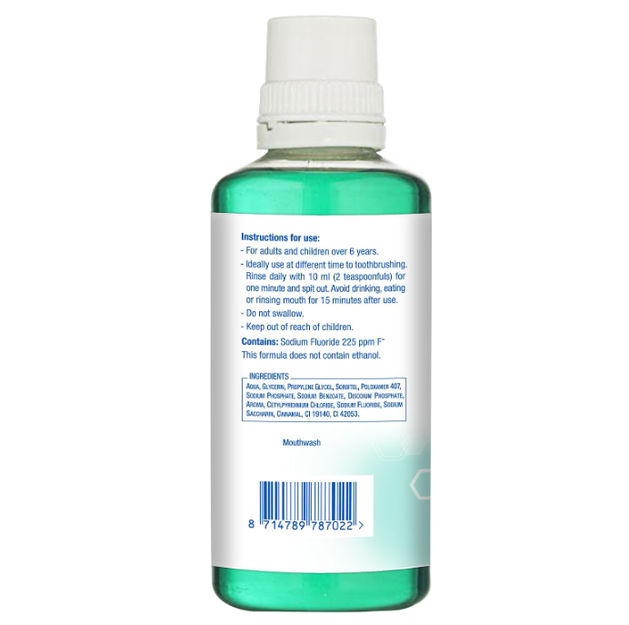 Colgate Fluorigard Fluoride Rinse Mint Flavour Alcohol Free 400ml