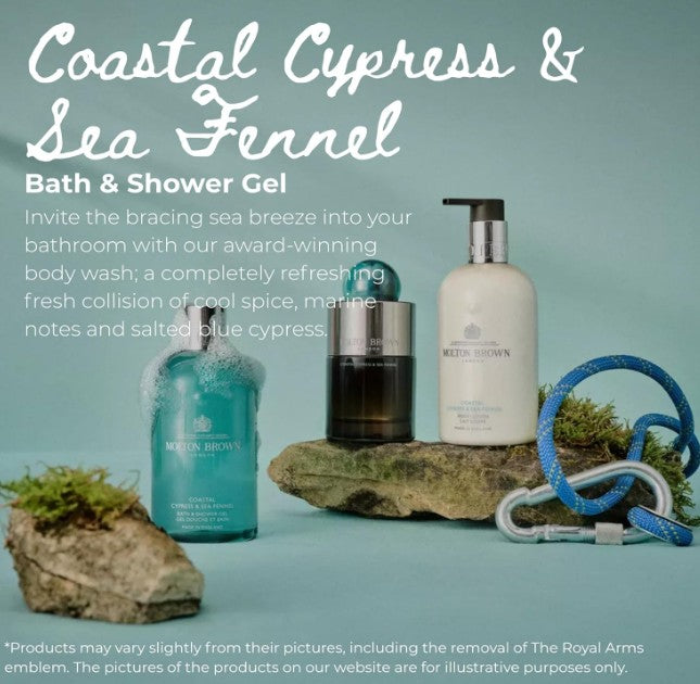 Molton Brown Coastal Cypress & Sea Fennel Bath & Shower Gel 300ml