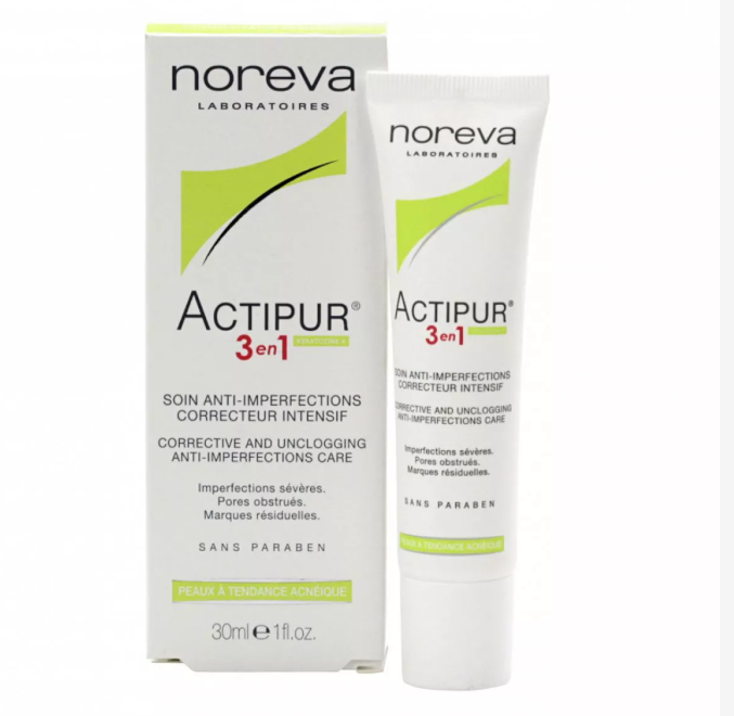 Noreva Actipur 3-in-1 Corrective and Unclogging Anti-Imperfections Care 30ml