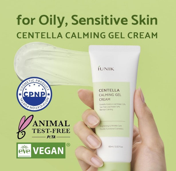iUNIK Centella Calming Gel Cream 60ml