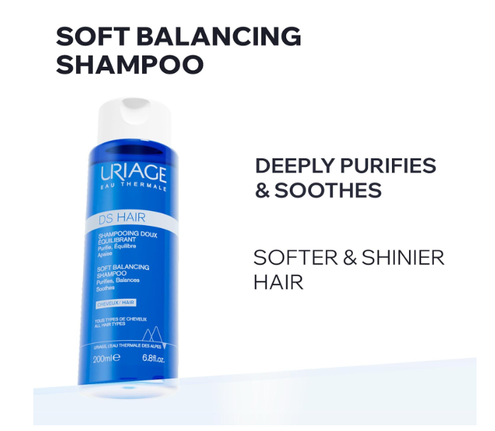 Uriage D.S. Hair Soft Balancing Shampoo 200ml