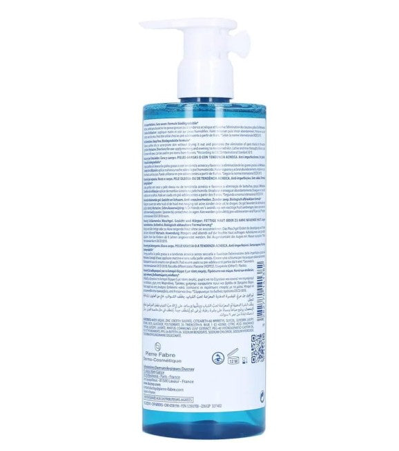 Ducray Keracnyl Cleansing Gel 400ml
