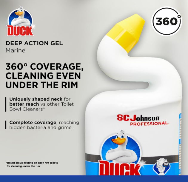 SC Johnson Duck Deep Action Gel Disinfectant 750ml