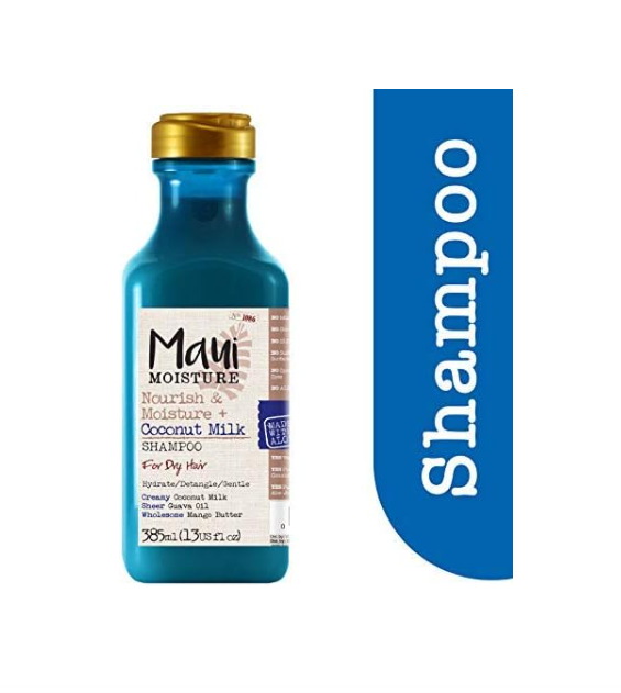 Maui Moisture Nourish &amp; Moisture + Coconut Milk Szampon 385ml