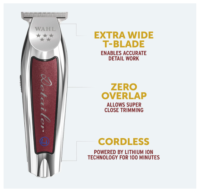 Wahl Professional Trimmer and Razor Bundle