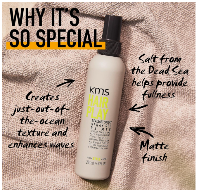 KMS Hairplay Sea Salt Spray 200ml