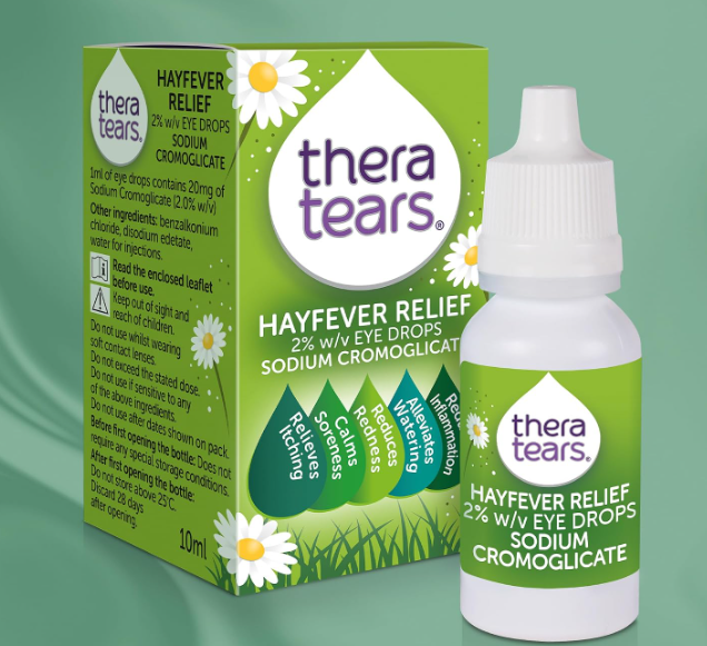 TheraTears Hayfever Relief 2% w/v Eye Drops 10ml