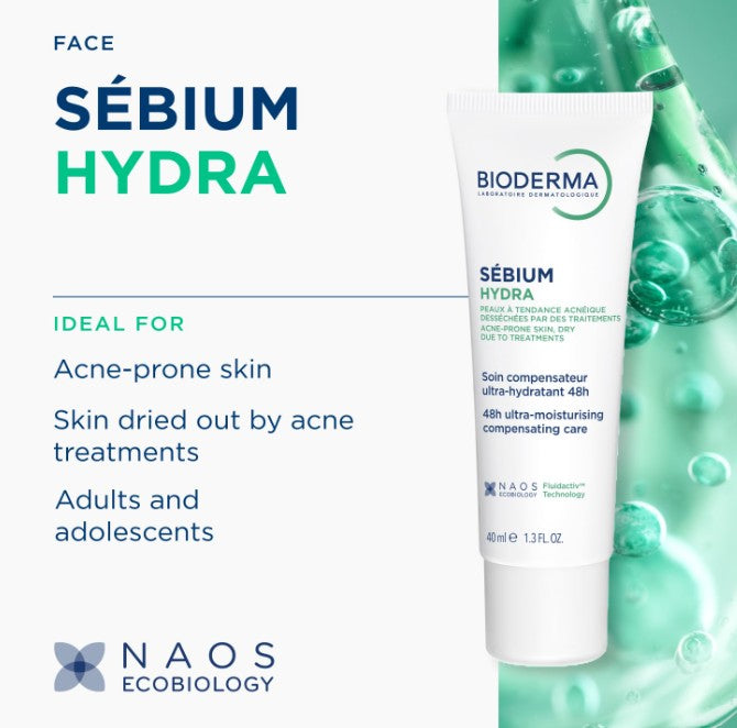 Bioderma Sébium Hydra Moisturising Compensating Care 40ml