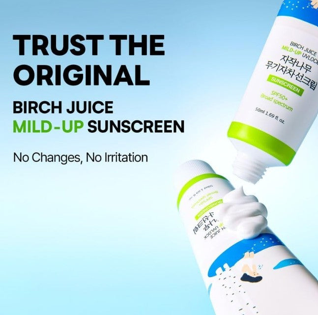Round Lab Birch Juice Mild-Up Sunscreen SPF50+ PA++++ 50ml