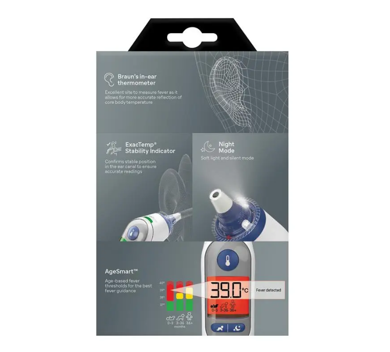 Braun ThermoScan 3 Ear Thermometer White