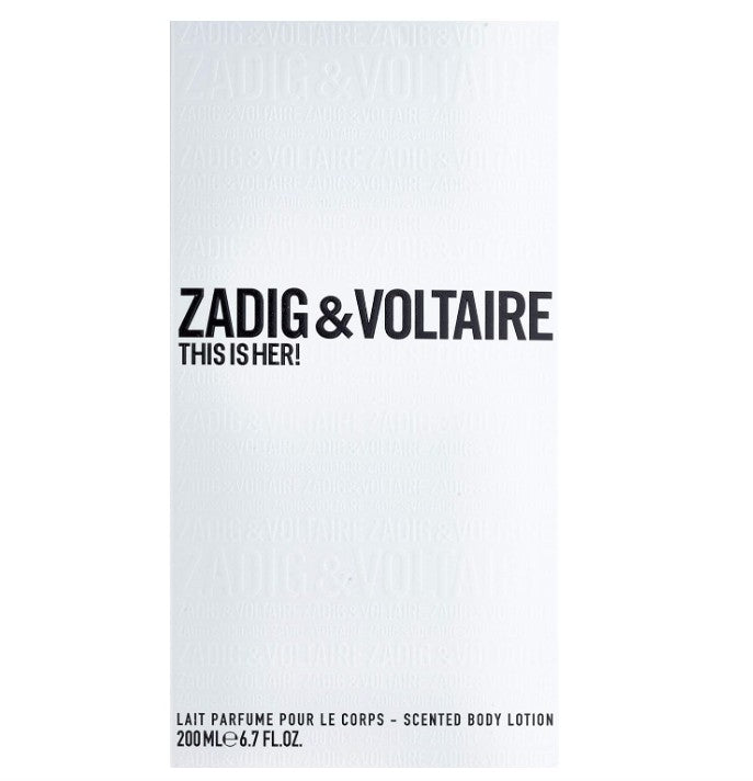 Zadig & Voltaire This Is Her! Scented Body Lotion 200ml