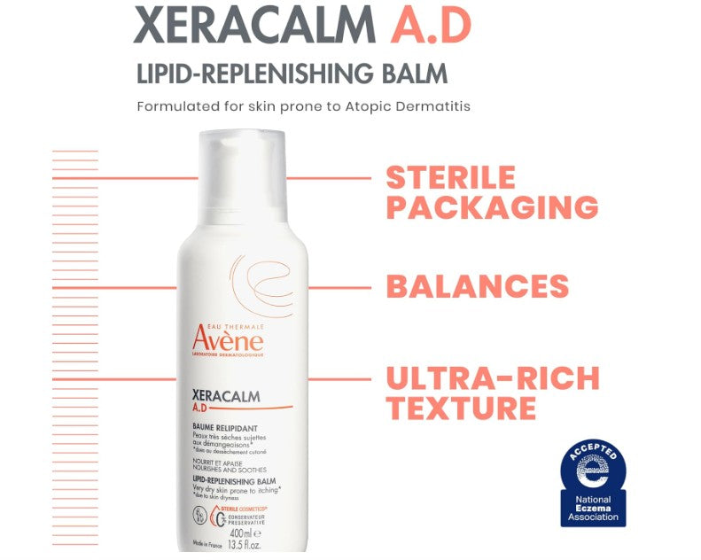 Avène XeraCalm A.D Lipid-Replenishing Balm 400ml