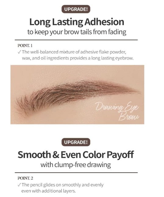 Etude Drawing Eye Brow – #2 Grey Brown