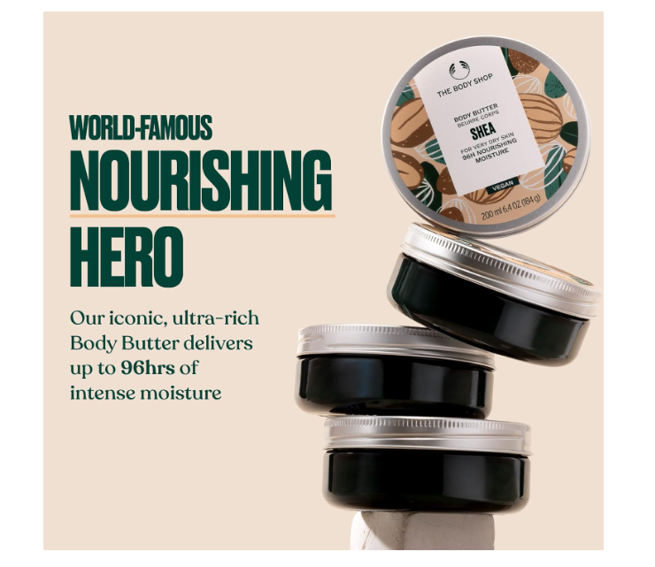 The Body Shop Shea Body Butter 400ml