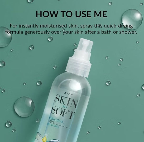 Avon Skin So Soft Original Dry Oil Body Spray 150ml
