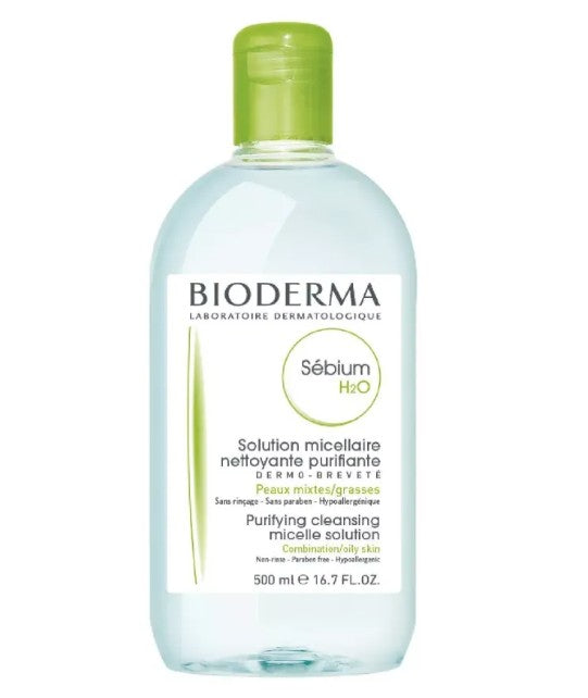 Bioderma Sébium H2O Micellar Solution 2 x 500ml