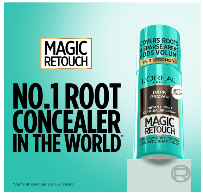 L'Oréal Paris Magic Retouch Instant Root Concealer Spray Dark Brown 75ml