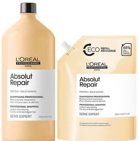 L'Oréal Professionnel Serie Expert Absolut Repair Shampoo Eco Refill 1500ml