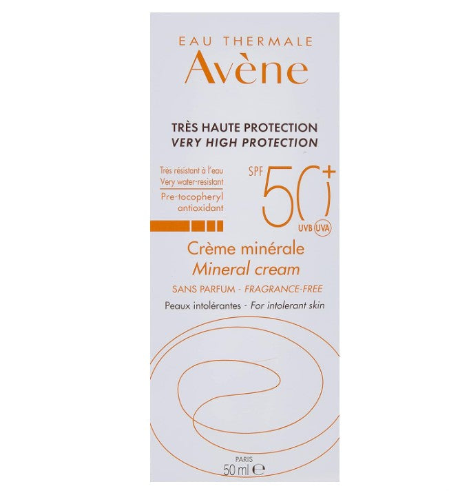 Avène Mineral Sun Cream SPF 50 50ml