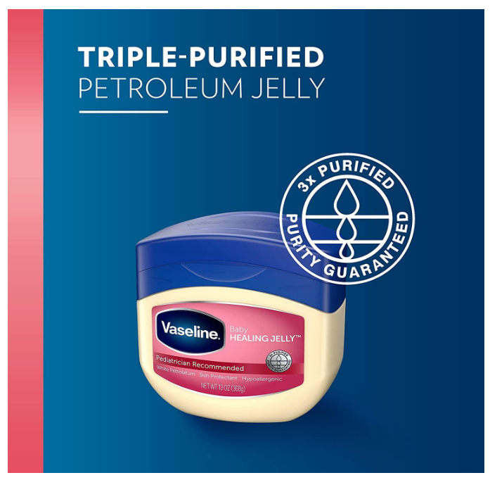 Vaseline Baby Healing Jelly Petroleum Jelly Skin Protectant 13oz